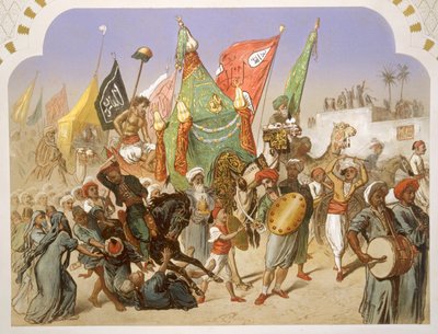The Return of the Mahmal to Cairo by Henri de Montaut
